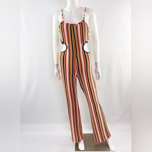 ZARA  Cut Out Knit Jumpsuit